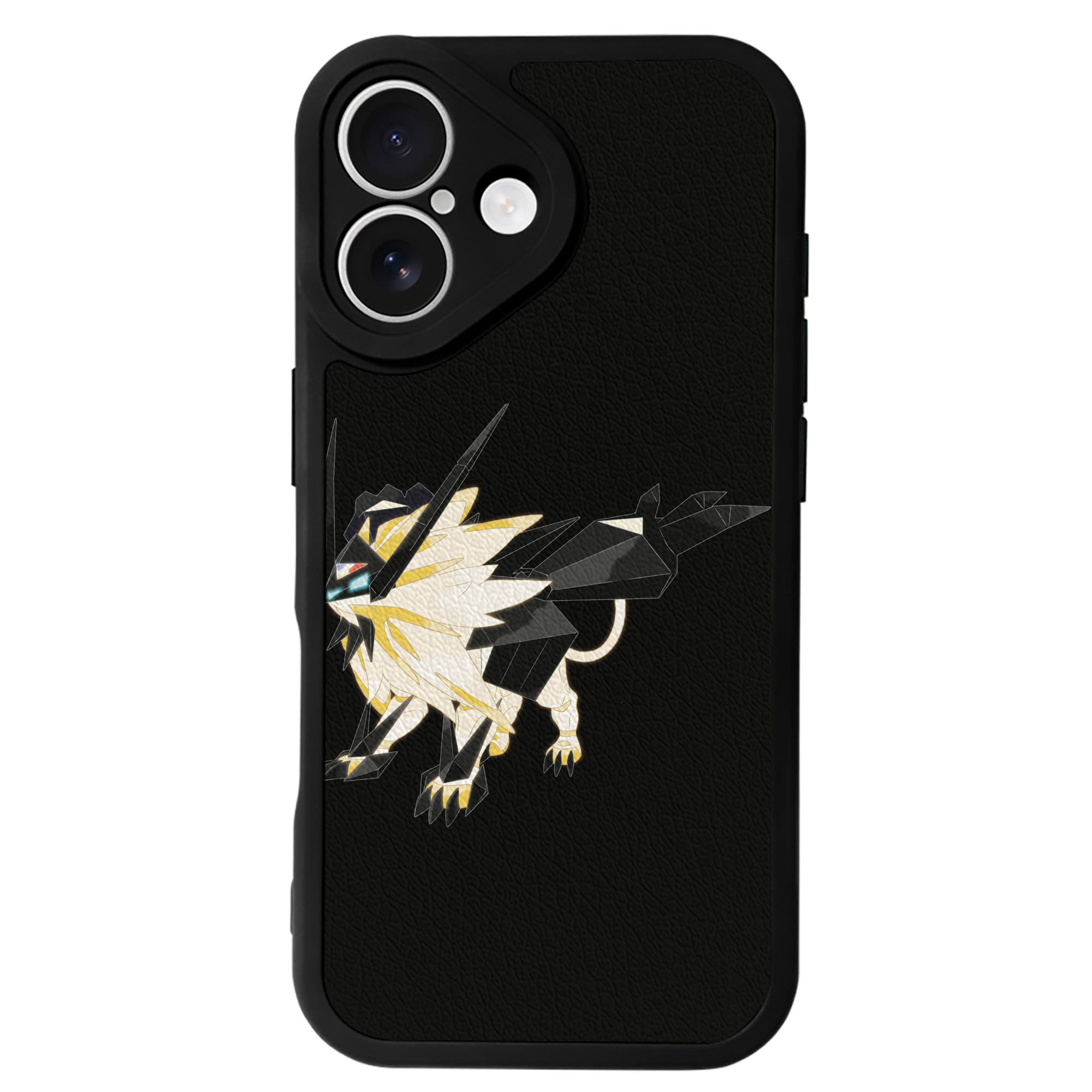 （画像用） ポケットモンスター Pokémon 【iPhone 16シリーズ対応】シリコンスマホケース（レザー調） 材質：シリコン